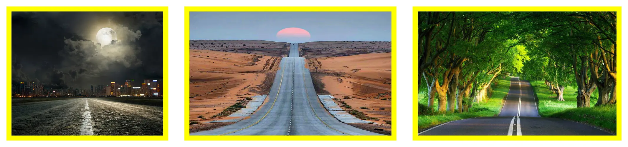 تست شخصیت شناسی : دوست داشتید از کدام جاده سفر می کردید؟