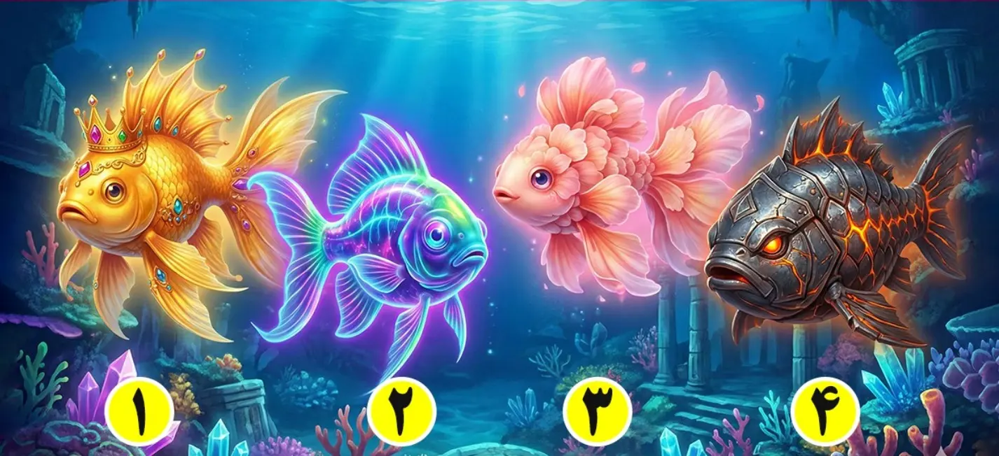 تست شخصیت‌شناسی: با انتخاب یک ماهی بفهمید در اعماق روحت چی می‌گذره!