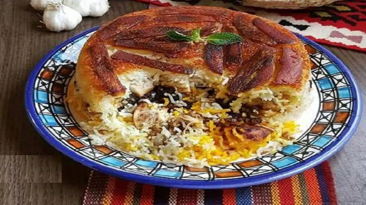 طرز تهیه باسترما پلو با گوشت گوسفندی: غذای مجلسی و اصیل آذری