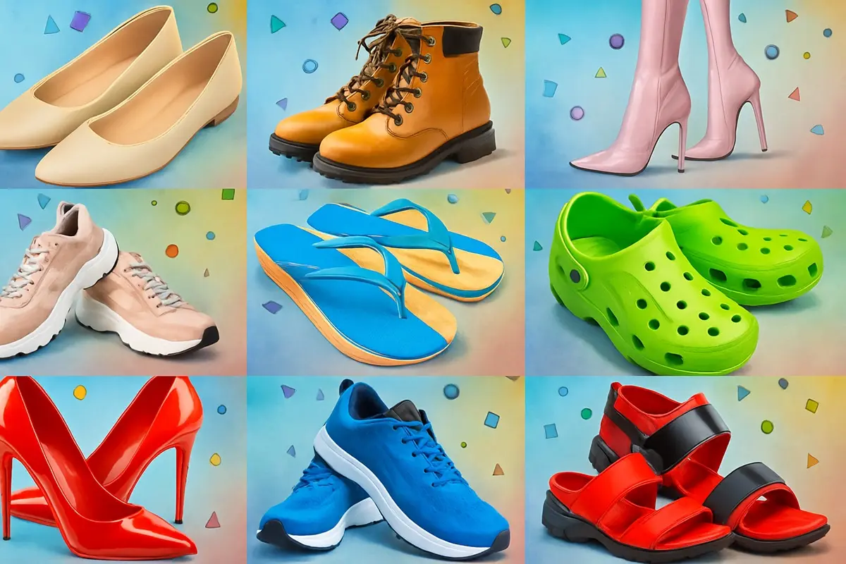 تست شخصیت شناسی: با انتخاب کفش مورد علاقه بفهمید استرسی هستید یا نه !