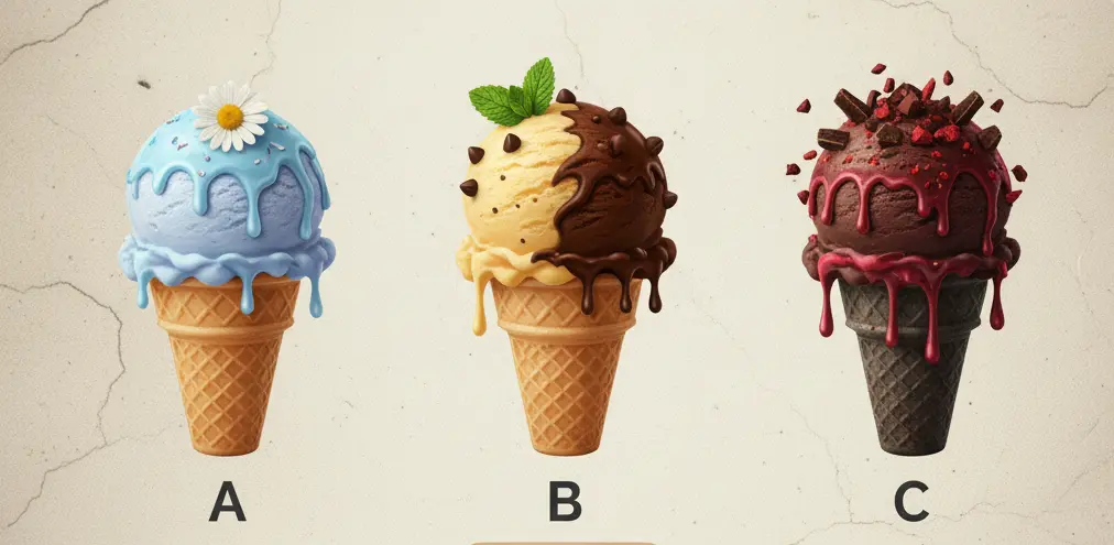 تست شخصیت شناسی : با انتخاب بستنی مورد علاقه بفهمید چقدر رویاپردازید هستید!