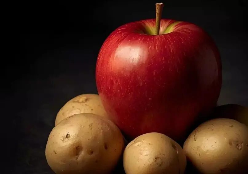 نگهداری طولانی مدت از سیب زمینی تنها با یک سیب