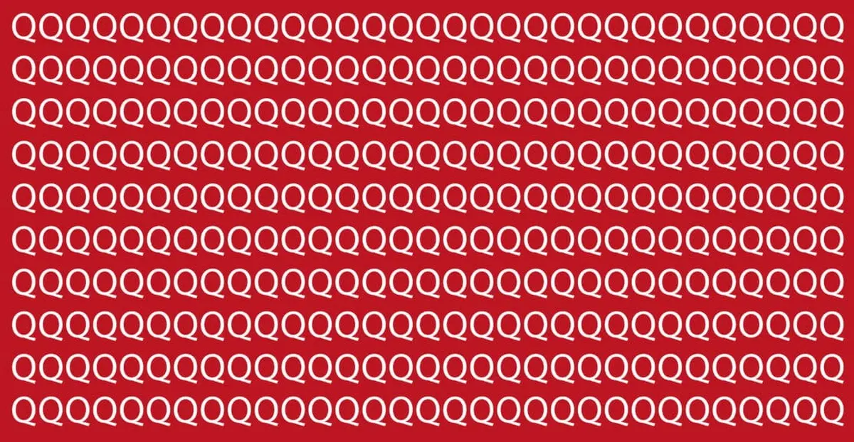 تست هوش | اگر ادعای تیزبینی داری حرف متفاوت رو زیر 10 ثانیه پیدا کن