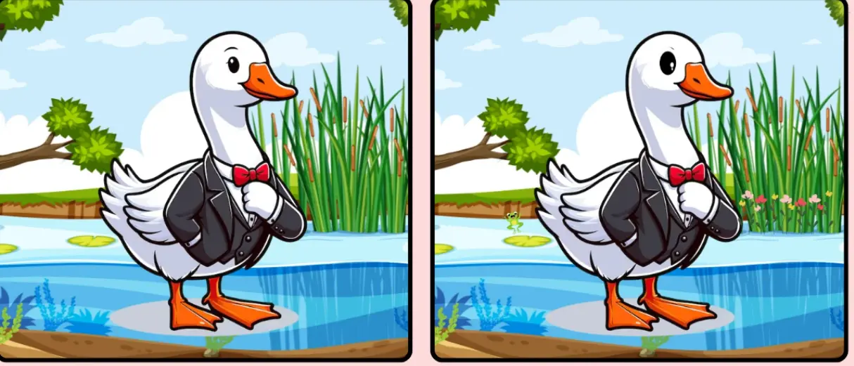 بازی فکری : اگر خیلی باهوش هستید تو 5 ثانیه 3 تا تفاوت تصاویر را پیدا کنید!