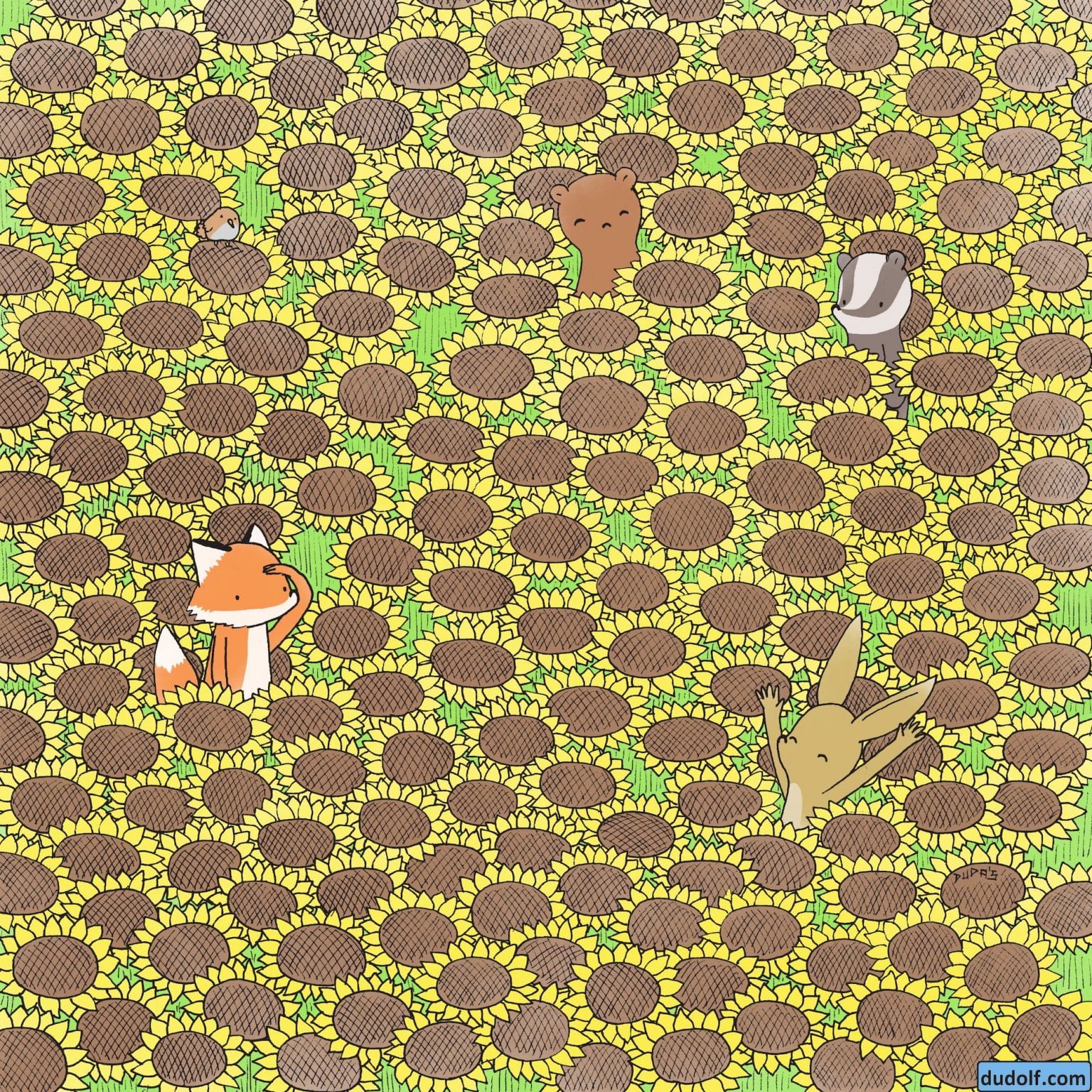 بازی فکری : تا حالا کسی نتونسته پروانه مخفی رو پیدا کنه!