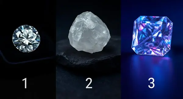 تست شخصیت شناسی : یک الماس را انتخاب کنید تا بفهمید چقدر پشتکار دارید!
