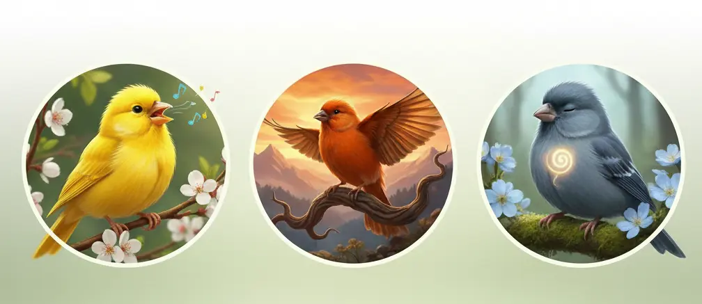 تست شخصیت شناسی : با انتخاب یک قناری ویژگی شخصیتیتان را آشکار کنید!