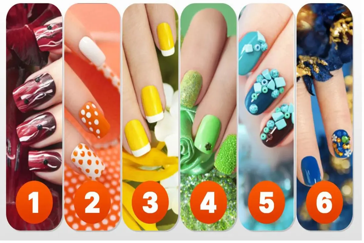 تست شخصیت شناسی | یک طرح ناخن انتخاب کنید تا بگم چقدر جذذذابی
