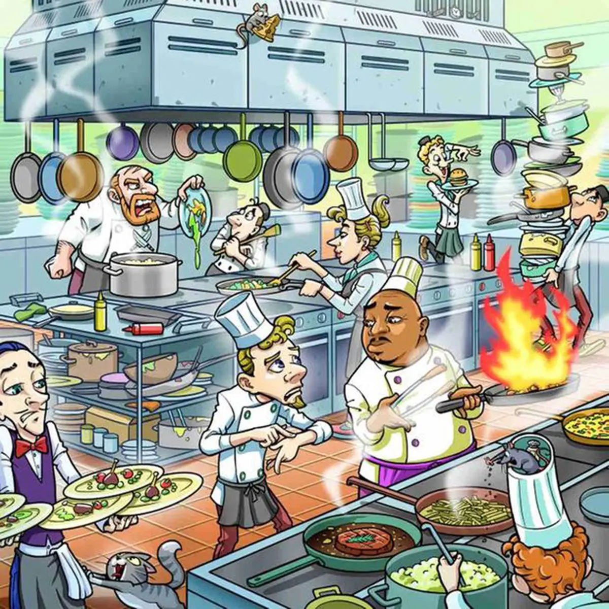 بازی فکری: فقط 5 درصد افراد می تونن ساعت گم شده رو پیدا کنن!