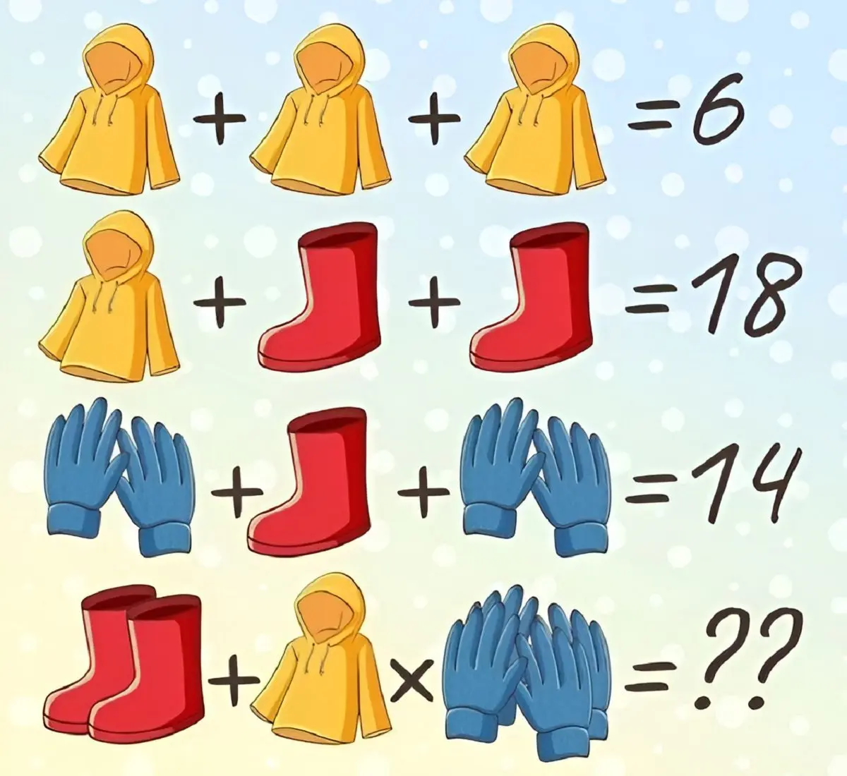 فقط یک ذهن باهوش می تواند جواب معادله آخر را در 8 ثانیه پیدا کند! | تست هوش