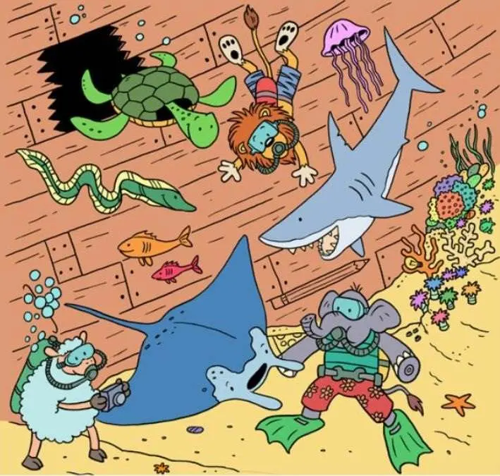 بازی فکری: تا حالا کسی نتونسته عینک مطالعه مخفی را تو۸ ثانیه پیدا کنه،تو اولین نفر باش!