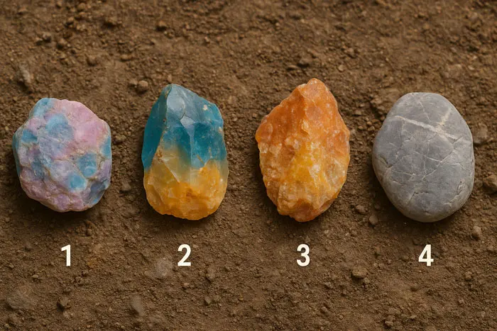 تست شخصیت شناسی  : بگویید کدام سنگ را انتخاب می کنید تا بفهمید در دنیا چقدر تاثیرگذار هستید