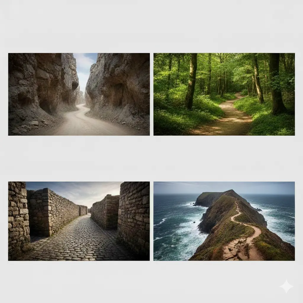 تست شخصیت‌ شناسی : با انتخاب یک مسیر پر پیچ‌ و خم بفهمید چقدر شجاع و بی پروا هستید!