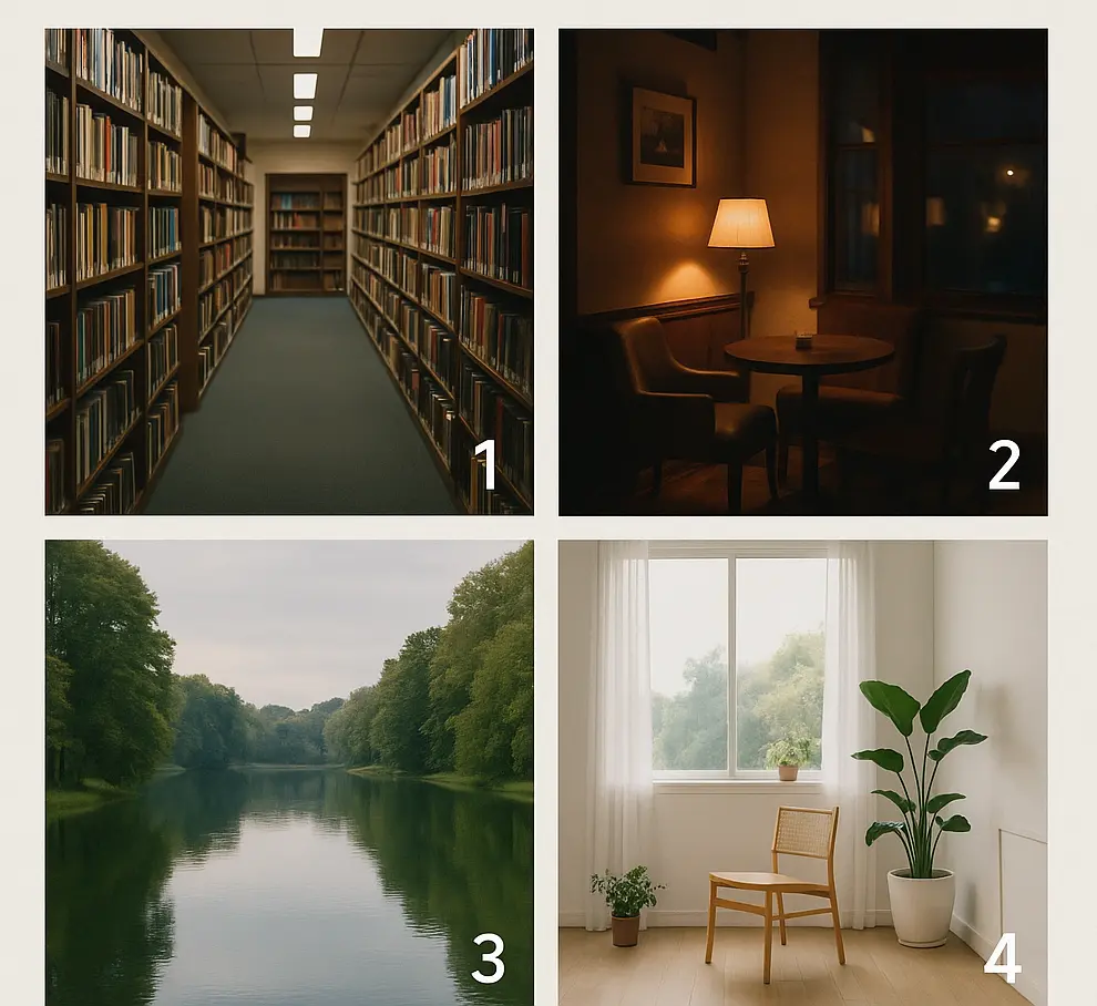 تست شخصیت شناسی : با انتخاب یک مکان بفهمید چقدر به آرامش نیاز دارید!