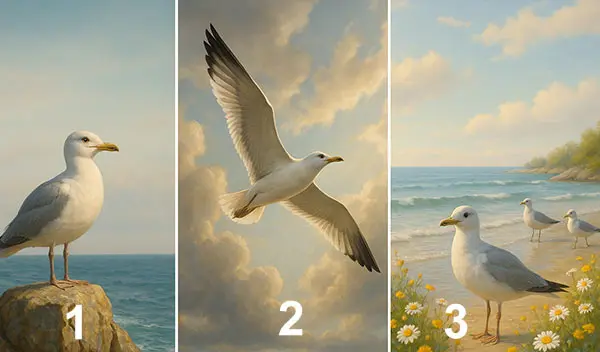 تست شخصیت شناسی : یک مرغ دریایی را انتخاب کنید تا ویژگی شخصیتی شما را آشکار کنیم!