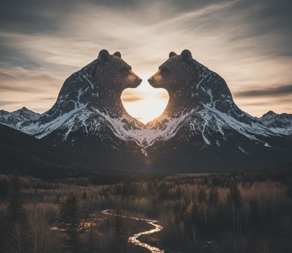 تست شخصیت شناسی : بگویید اول کوه دیدی یا خرس تا بفهمید چقدر خیال‌پردازید!