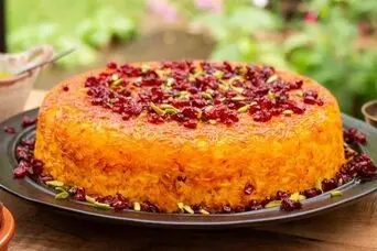 طرز تهیه با قارچ و ۳ بادمجان این ته‌چین مجلسی را درست کن | ته‌چین خوشمزه بدون گوشت و مرغ