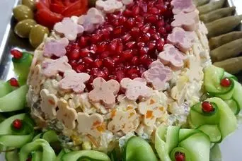 طرز تهیه سالاد ماکارونی مجلسی مخصوص شب یلدا !