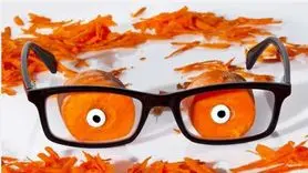 درمان ضعیفی چشم با هویج