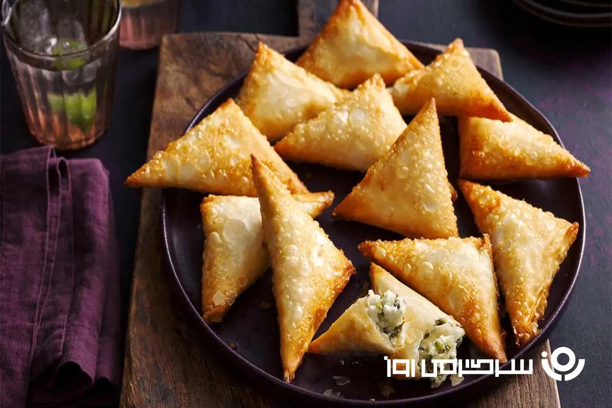 طرز تهیه سمبوسه خانگی / یه غذای خوشمزه تو نیم ساعت درست کن