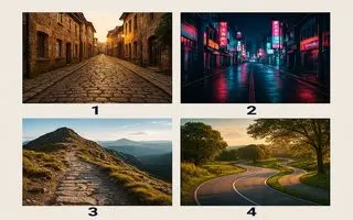 تست شخصیت شناسی: با انتخاب یک چهار راه  بفهمید در زندگی چطور تصمیم می‌ گیرید!