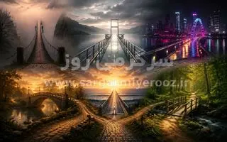 تست شخصیت شناسی : فقط با انتخاب یک پل بفهمید در عشق چه جور آدمی هستید
