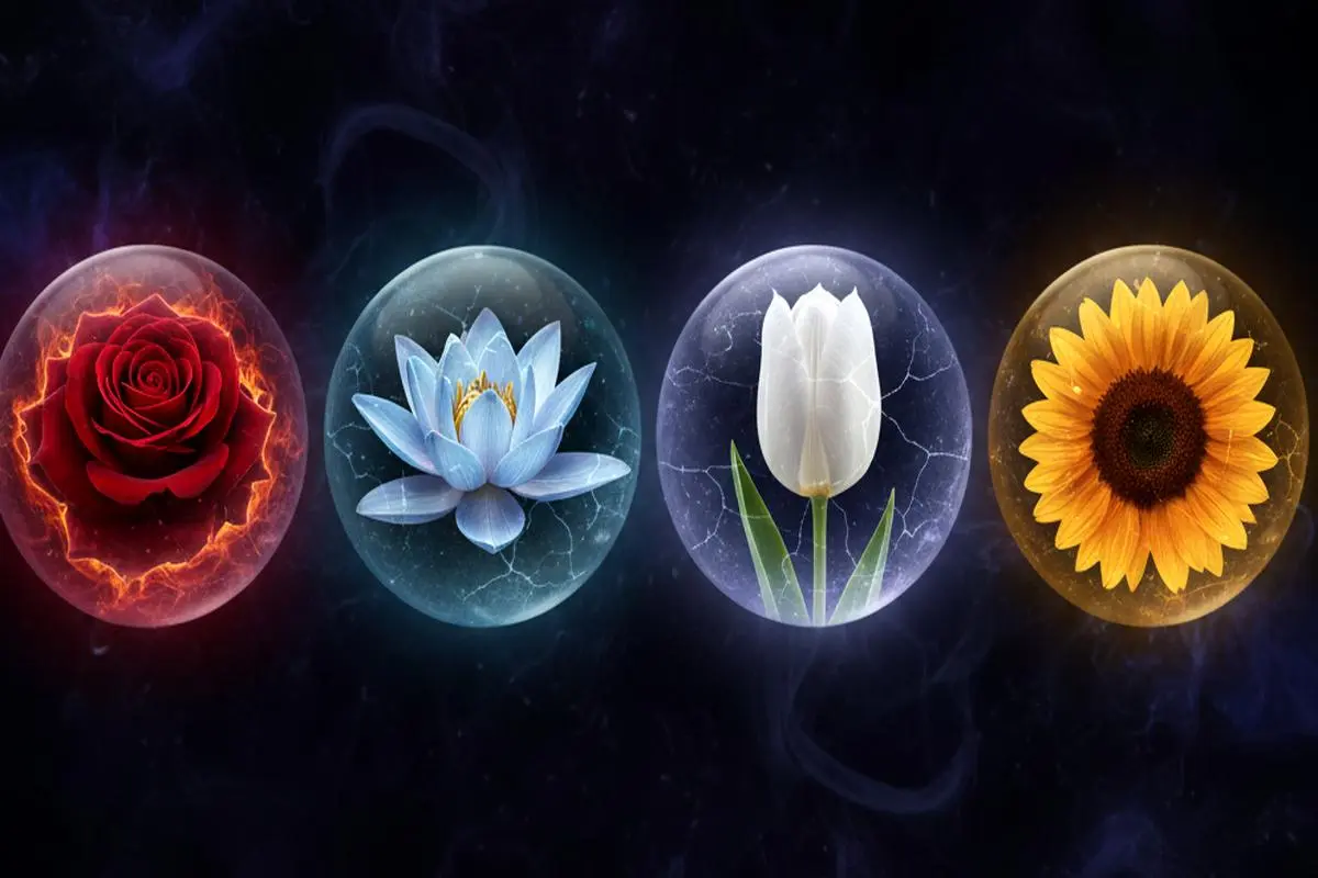 تست شخصیت‌ شناسی : با انتخاب یک گل بفهمید چقدر آسیب پذیر هستی!