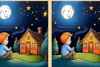 بازی فکری : فقط اوناییکه ضریب هوشی 140 دارند تو 6 ثانیه 3 تا تفاوت و پیدا می کنند!