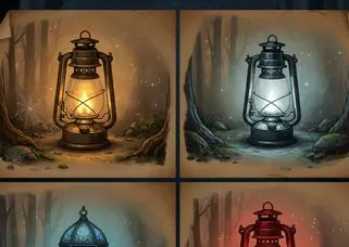 تست شخصیت شناسی : با انتخاب یک فانوس بفهمید چقدر  منطقی هستید !