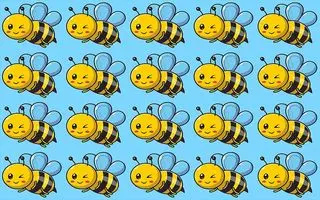 بازی فکری :فقط اوناییکه مثل عقاب تیزبین و دقیق هستن تو 4 ثانیه زنبور متفاوت و پیدا می کنند!