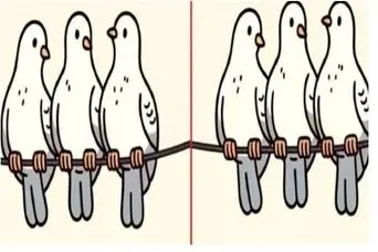 بازی فکری؛ 3 اشتباه تصویرو تو 5 ثانیه بگی هیچوقت آلزایمر  نمیگیری