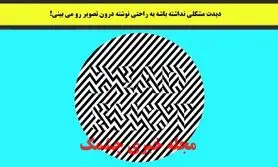 تست هوش | فقط تیز بینا و با حوصله ها میتونن کلمه مخفی در تصویر را درست حدس بزنند