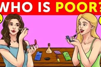 بازی فکری: فقط اوناییکه دوستای پوآرو هستن تو 5 ثانیه زن فقیرو پیدا می کنن!