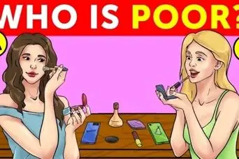 بازی فکری: فقط اوناییکه دوستای پوآرو هستن تو 5 ثانیه زن فقیرو پیدا می کنن!