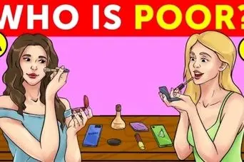 بازی فکری: فقط اوناییکه دوستای پوآرو هستن تو 5 ثانیه زن فقیرو پیدا می کنن!