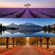 تست شخصیت شناسی: با انتخاب یک چشم انداز بفهمید چگونه گذر زمان و رد میکنید!