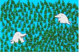 بازی فکری : فقط یه غواص قهار 3 تا بطری خالی و تو 9 ثانیه پیدا میکنه!