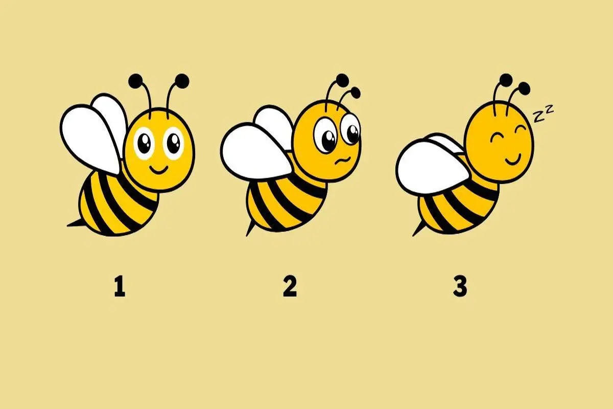 تست شخصیت شناسی | یک زنبور و انتخاب کن تا بگم بهت چقدر استرس داری