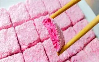 طرز تهیه مارشمالو با ژله مخصوص شب یلدا