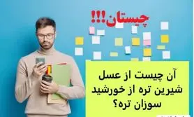 چیستان | آن چیست از عسل شیرین تره از خورشید سوزان تره؟