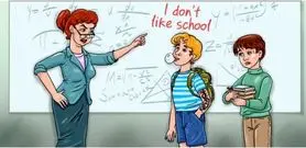 بازی فکری : در ۵ ثانیه بفهمید کی تخته را خط خطی کرده و مطمئن شوید که ضریب هوشی 130 دارید!