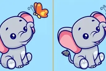 بازی فکری : اگه بتنی 3 تفاوت و تو 7 ثانیه پیدا کنی یعنی مغزت خیلی جوانه!