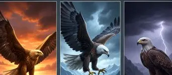 تست شخصیت شناسی : با انتخاب یک عقاببفهمید قدرت شما در چیست!