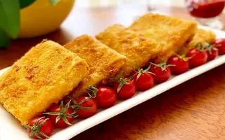 طرز تهیه لازانیا سوخاری ؛مجلسی و خوشمزه و کاملا خانگی