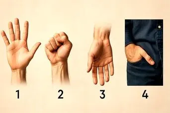 تست شخصیت شناسی : با انتخاب یک دست‌ بفهمید آدم حمایتگری هستید یا نه!