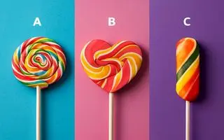 تست شخصیت شناسی : با انتخاب یک آبنبات چوبی بفهمید چقدر کمال گرا هستید!