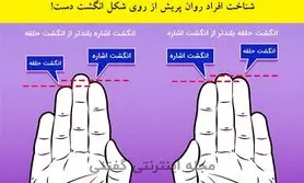تست شخصیت شناسی | شناسایی افراد روان پرویش و سایکوپت از روی طول انگشتشان | طول انگشت شما چقدره؟