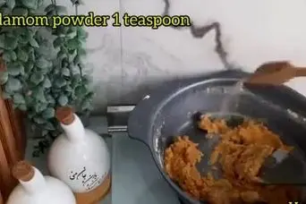 طرز تهیه رولت خرما و گردو مقوی کمتر از 15 دقیقه