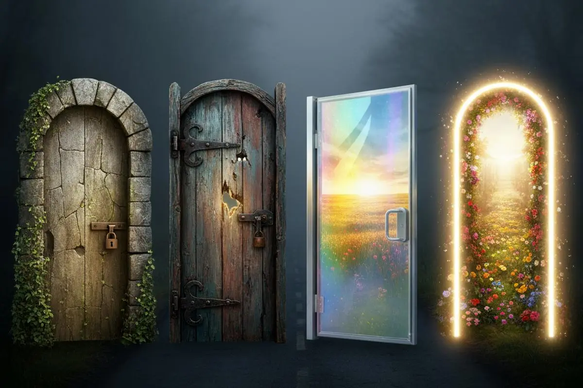 تست شخصیت شناسی : با انتخاب یک در بفهمید چقدر به اصل و نسبت پایبندی!