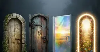 تست شخصیت شناسی : با انتخاب یک در بفهمید چقدر به اصل و نسبت پایبندی!